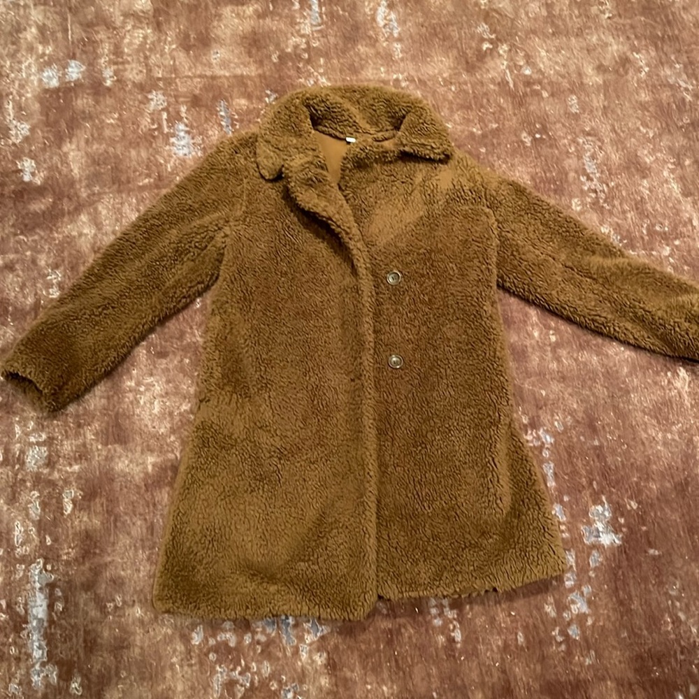 Uniqlo teddy bear coat 🐻
